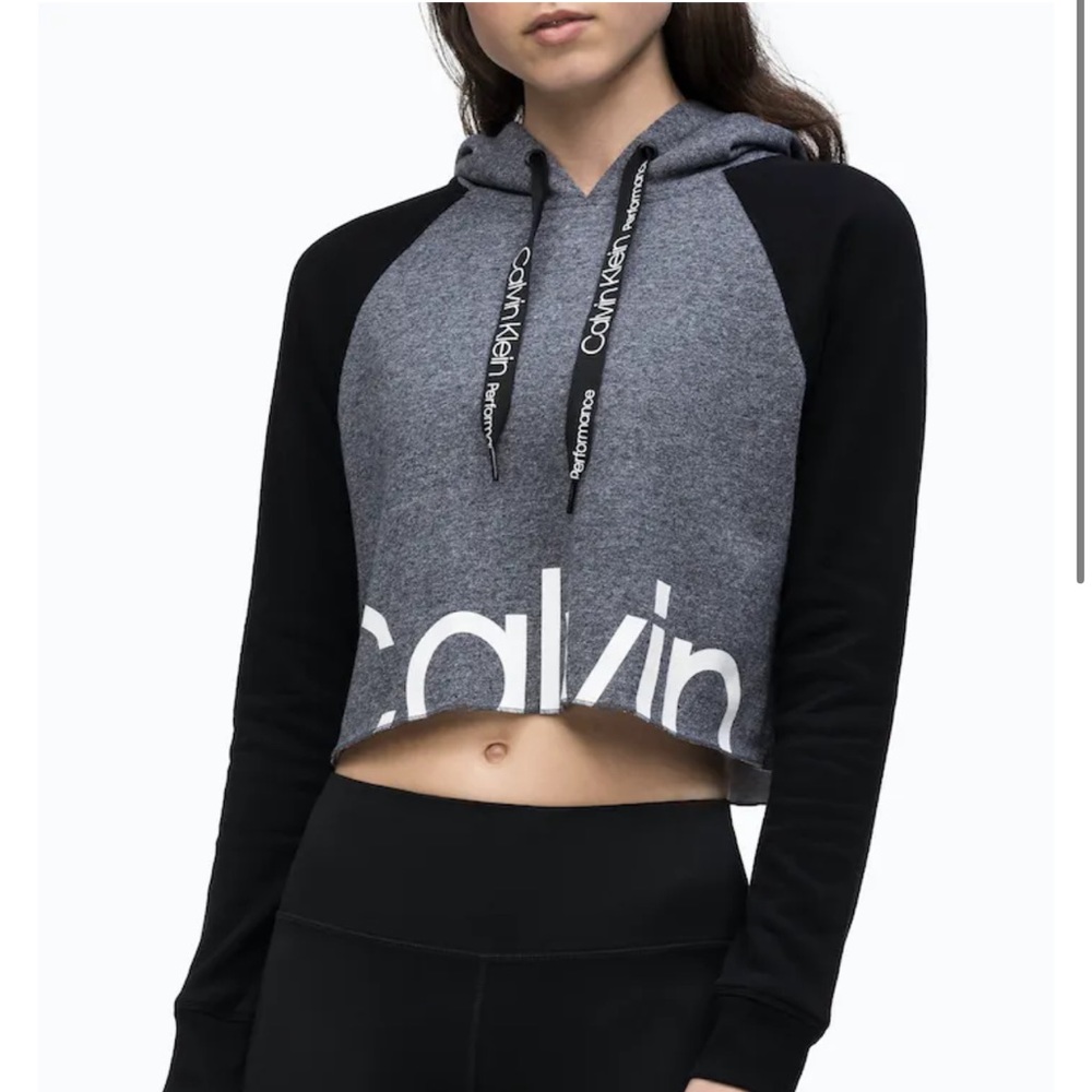 Calvin Klein cropped hoodie